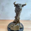 Bull Head Statue