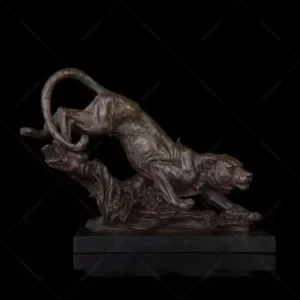 Tiger Bronze Statue