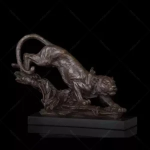 Tiger Bronze Statue