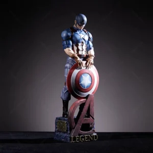 Captain America Sculpture
