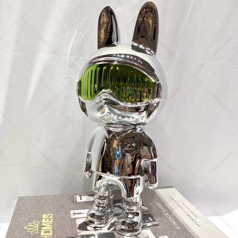 Modern Rabbit Sculpture