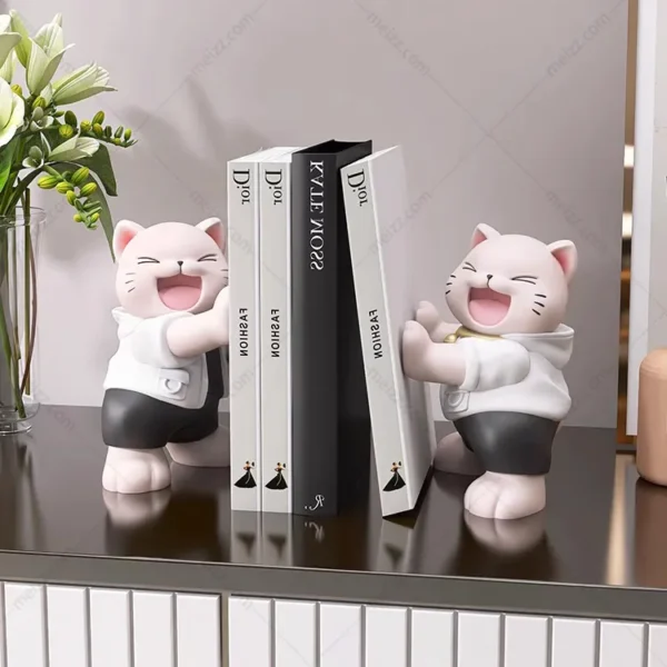 lefton cat bookends