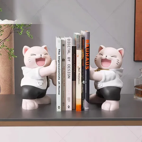 lefton cat bookends