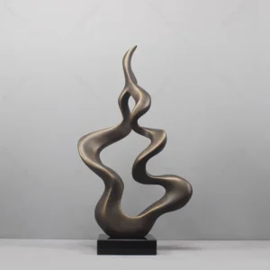 abstract modern sculpture