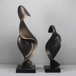 abstract art statues