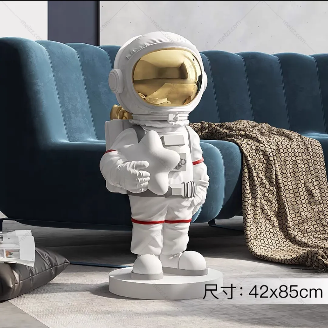 Astronaut Boy Sculpture