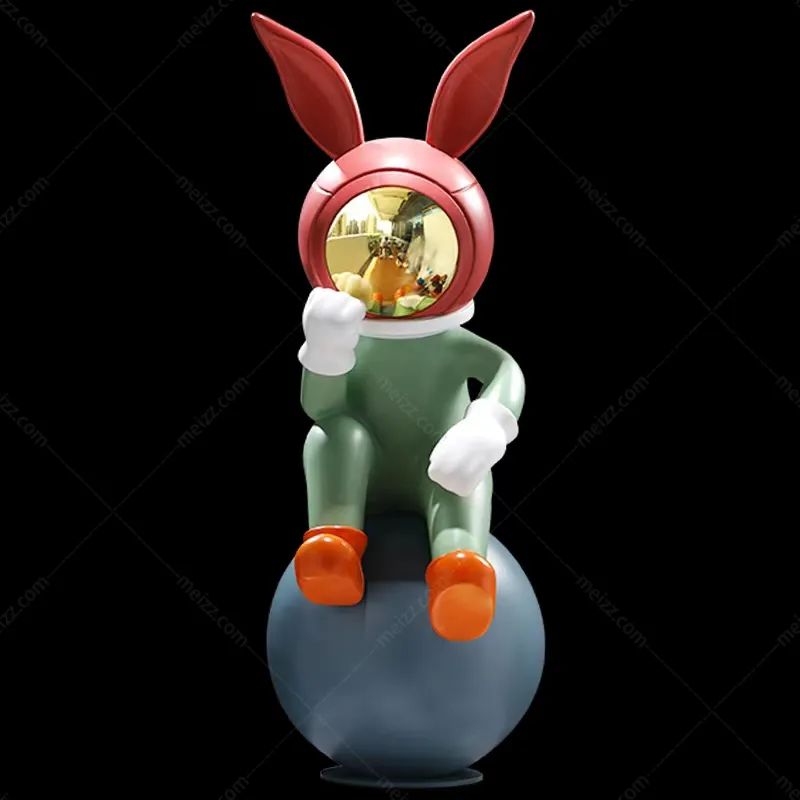 resin rabbit figurines