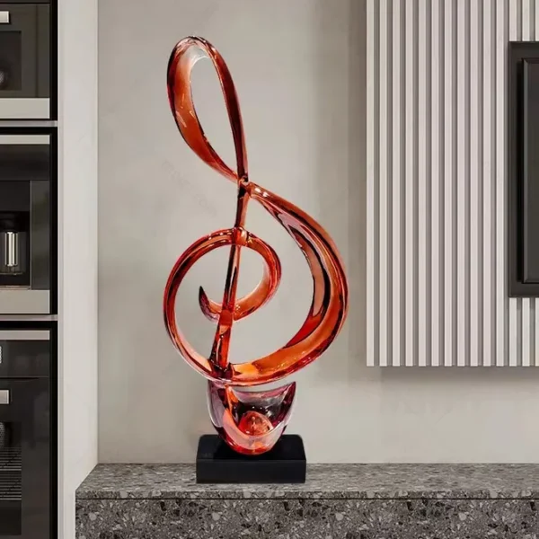Musical Note Sculpture