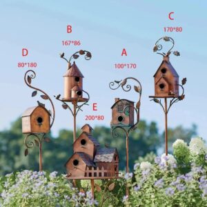 Metal Decorative Bird Houses