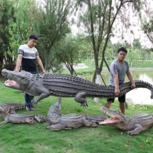 Crocodile Garden Ornament