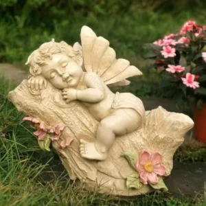 cherub plant pot