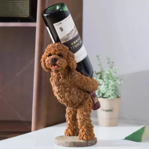 dog wine bottle holder