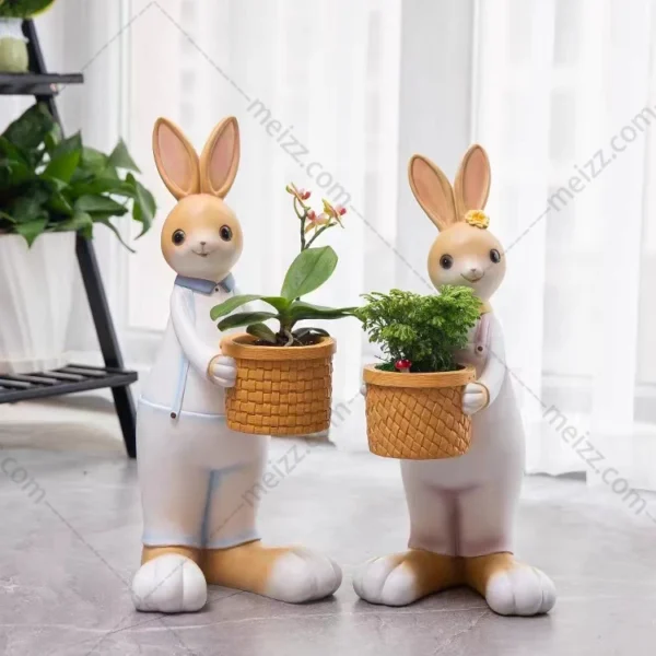 Rabbit Flower Pot