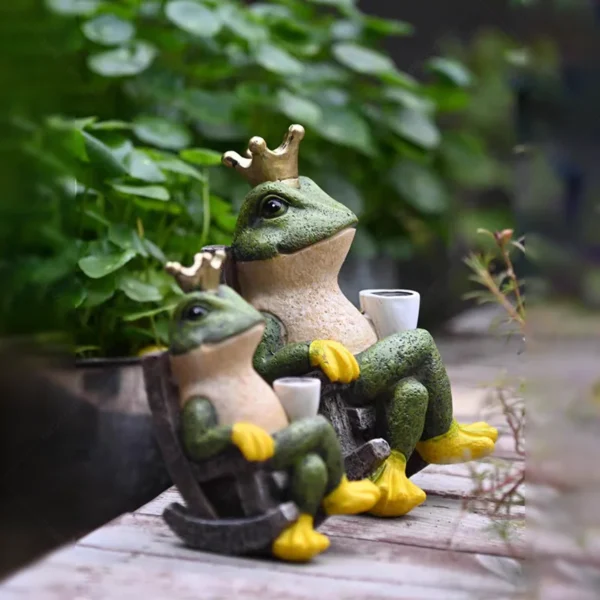 Frog Figurines For Garden