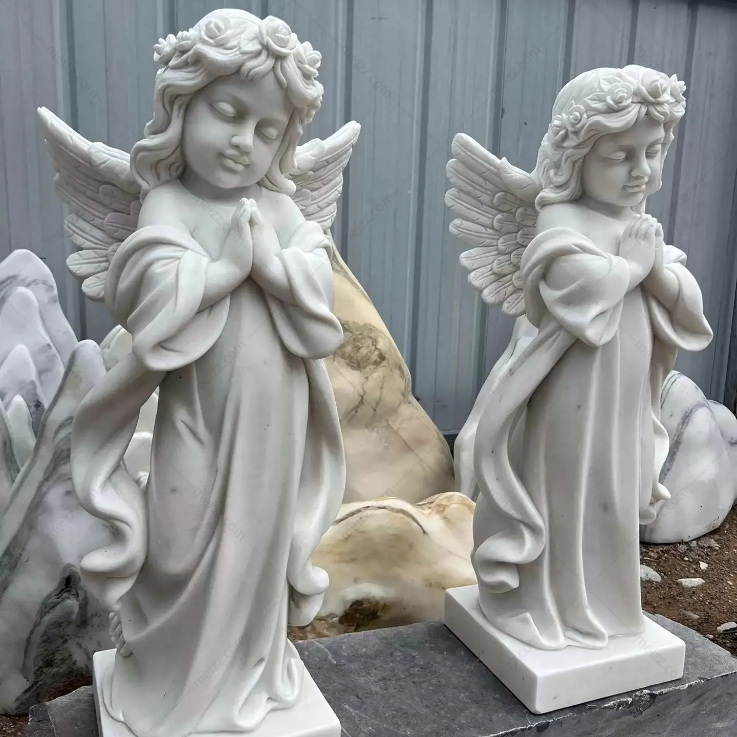 Memorial Angels for Graves