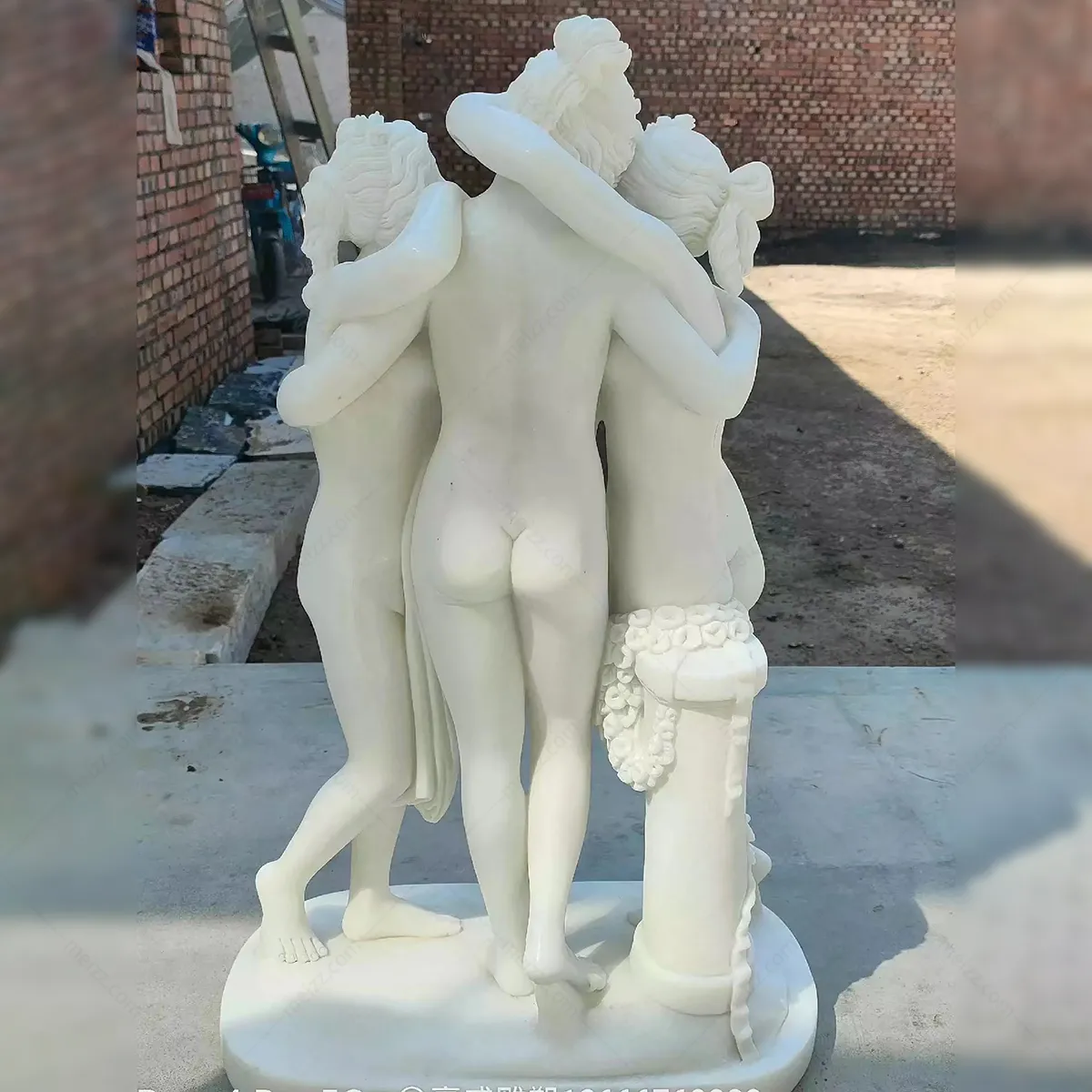 three muses statue