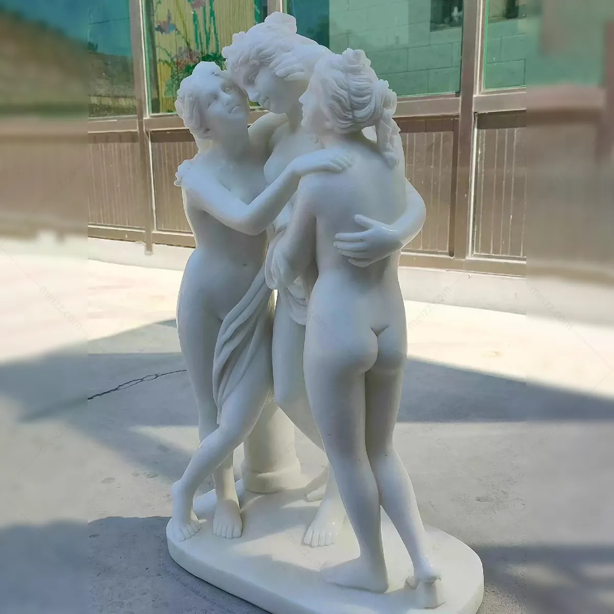 three muses statue