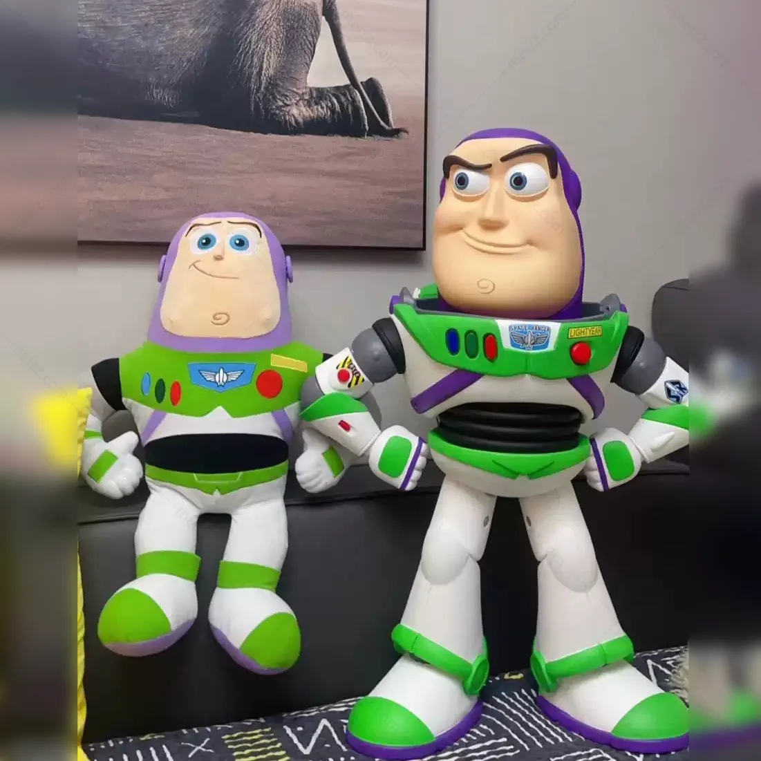 life size buzz lightyear statue