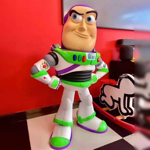 life size buzz lightyear statue