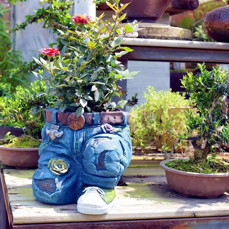 pants flower pot