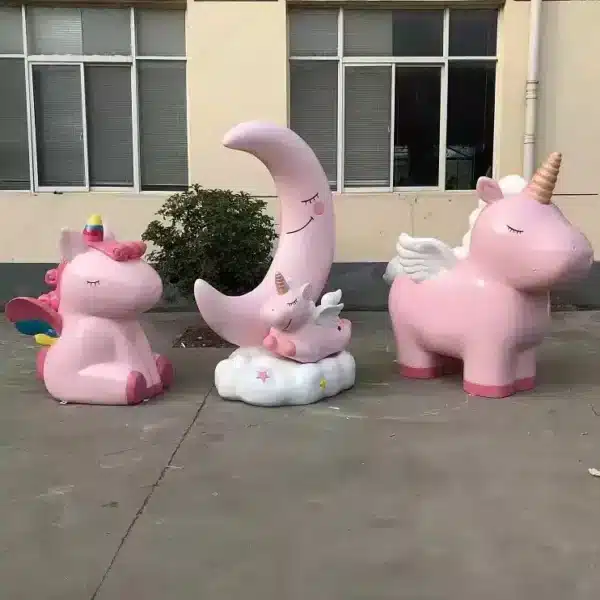 Outdoor Unicorn Statue