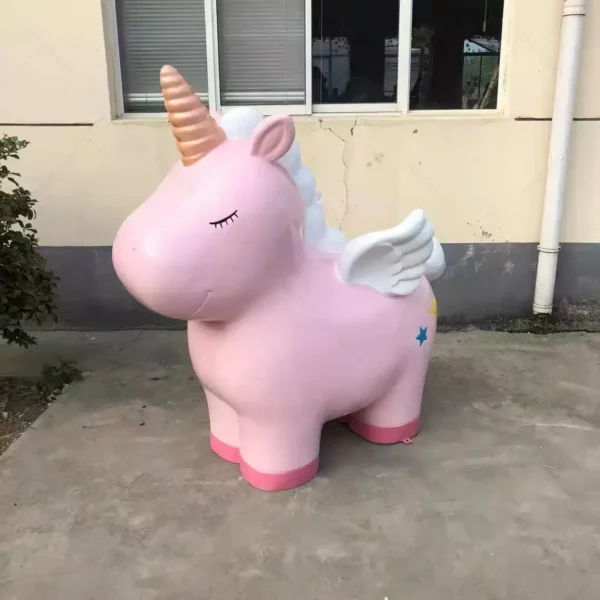 Outdoor Unicorn Statue