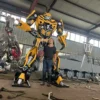 Transformer Metal Sculpture