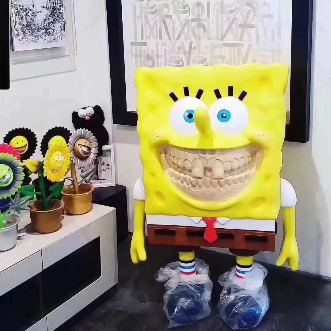 spongebob sculpture