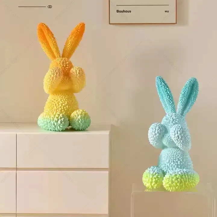 Bunny Rabbit Statues