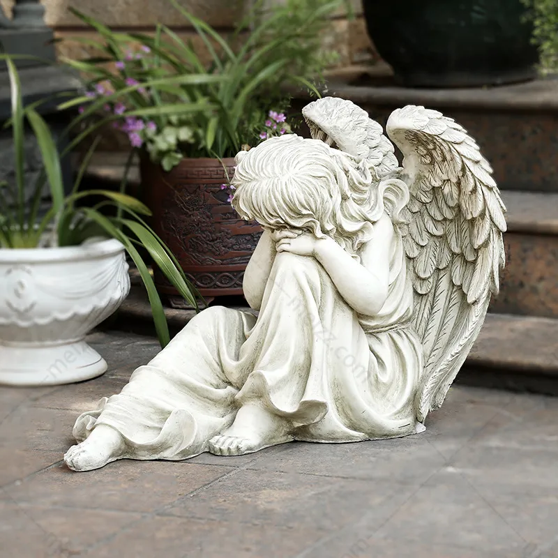  sleeping angel statue