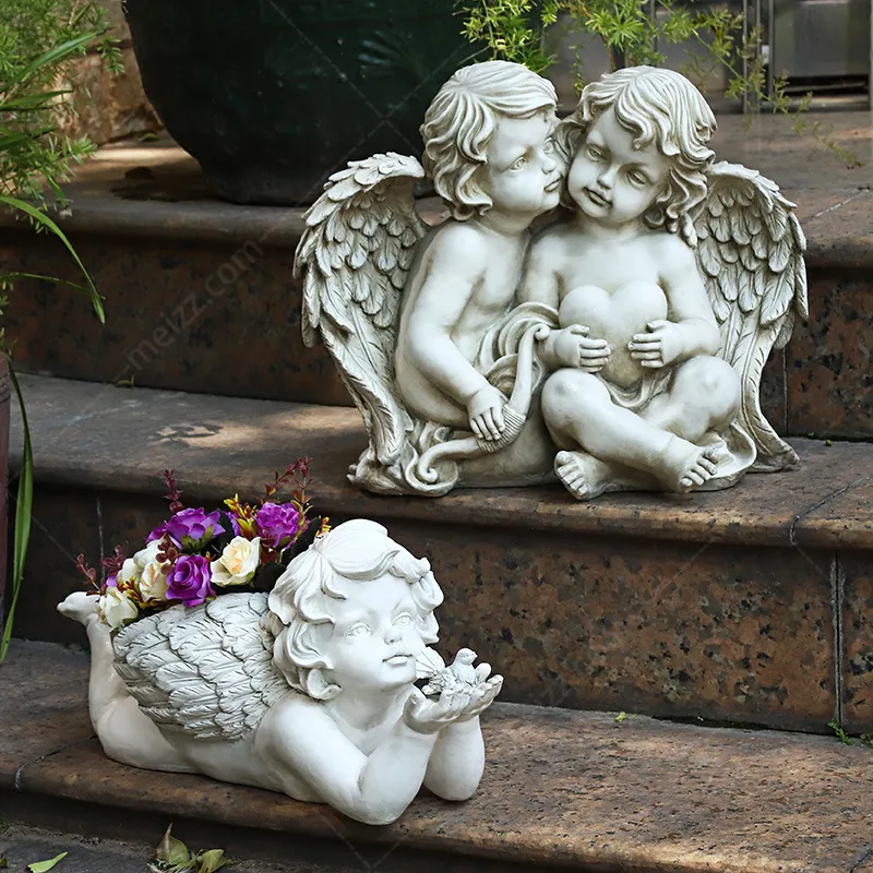 garden statue cherub