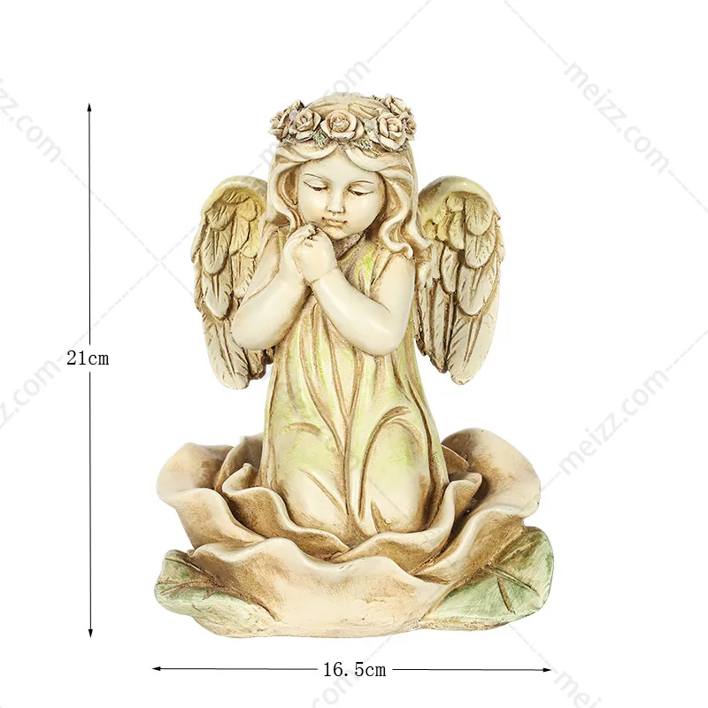 little girl angel statue