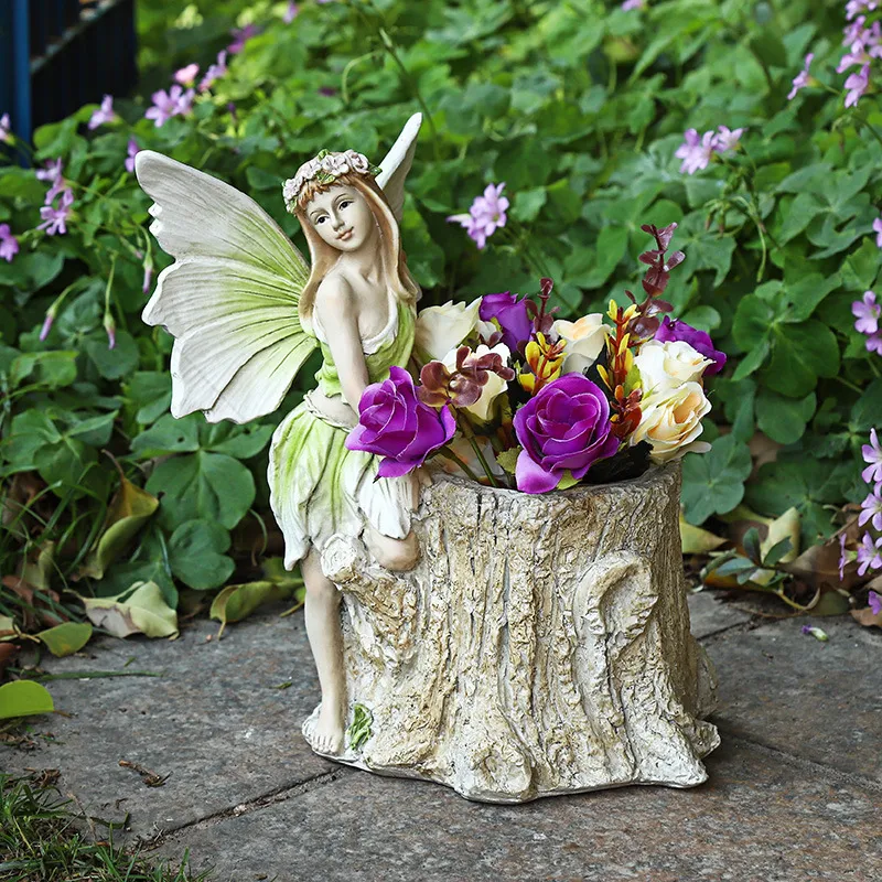 fairy flower pot
