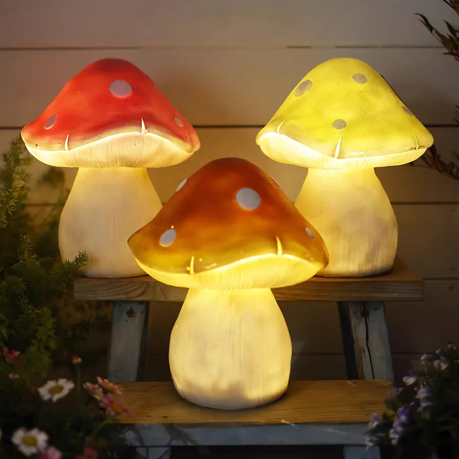 Solar Powered Mushroom