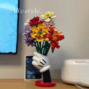 mickey mouse hand vase