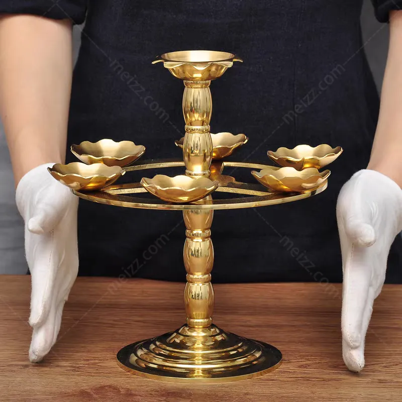 seven candle stand