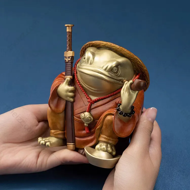 cute frog figurine
