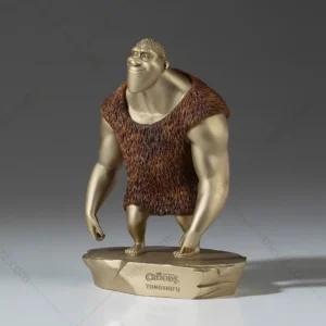 the croods figure grug crood statue