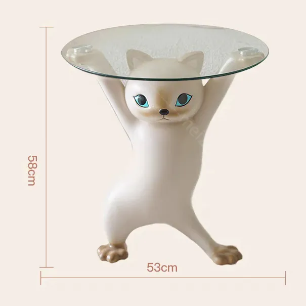 cat shaped coffee table