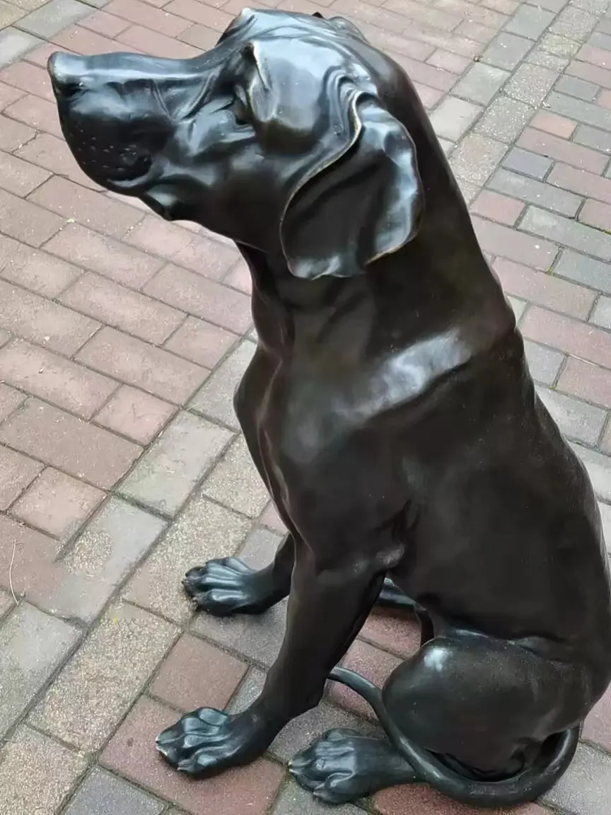 labrador statue for garden