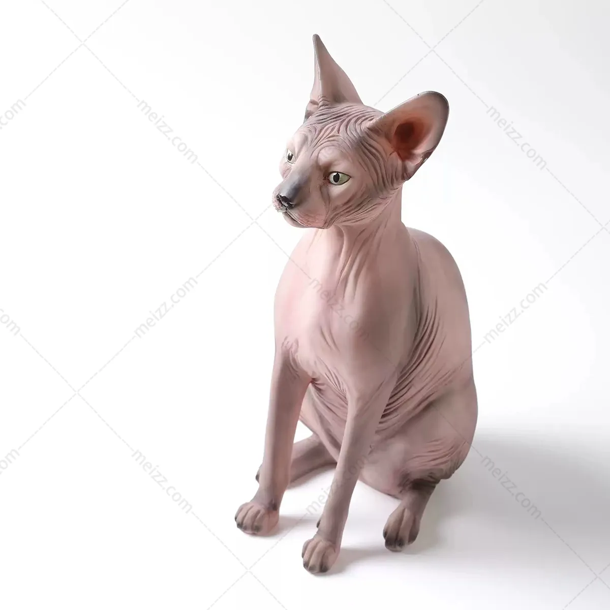 Hairless Cat Statue
