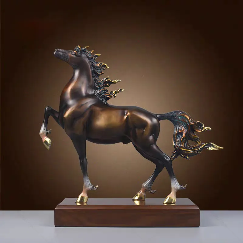 horse statue home decor