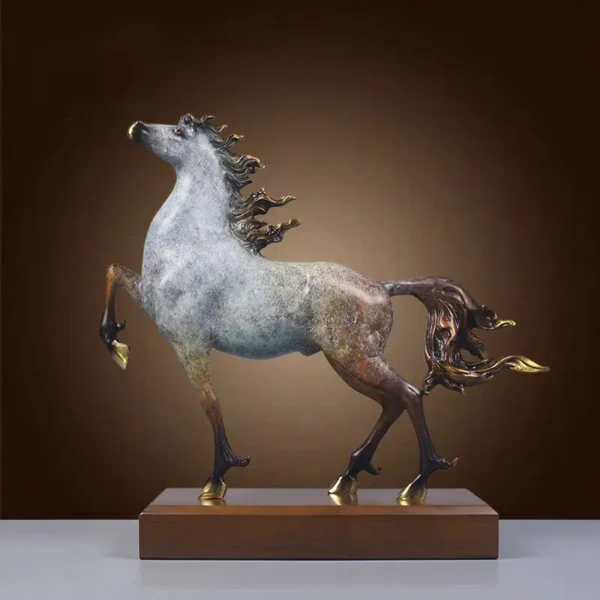 horse statue home decor