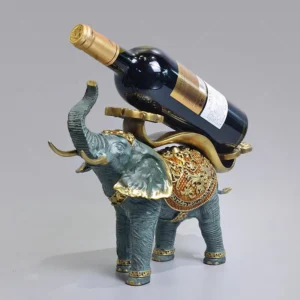 elephant wine bottle holder