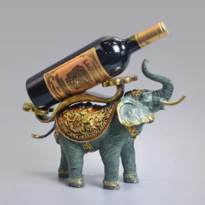 elephant wine bottle holder