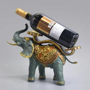 elephant wine bottle holder