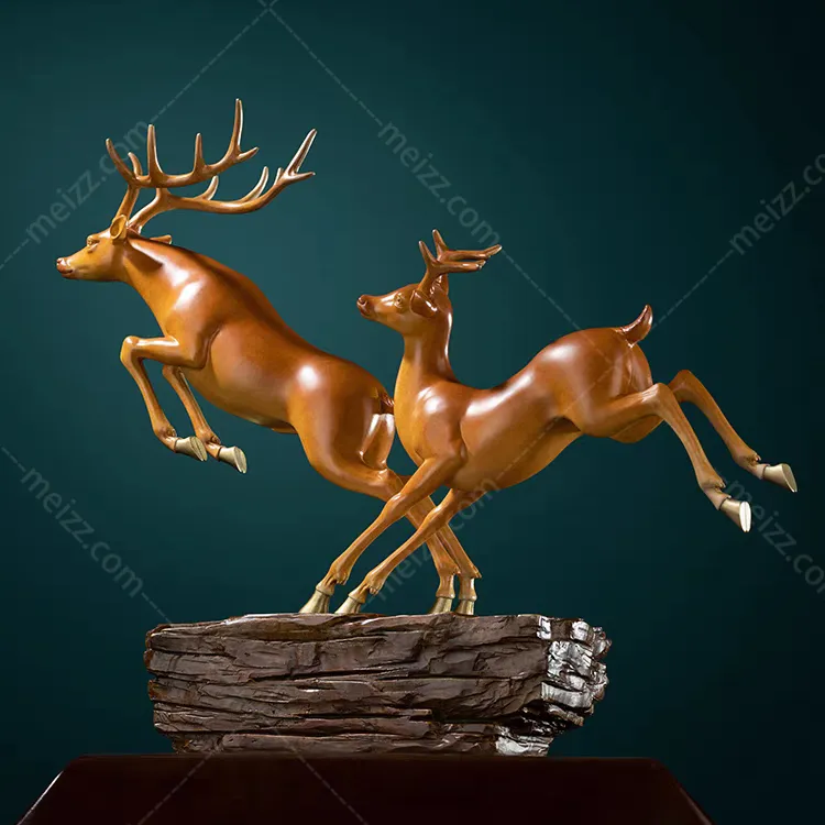 This reindeer statue indoor 