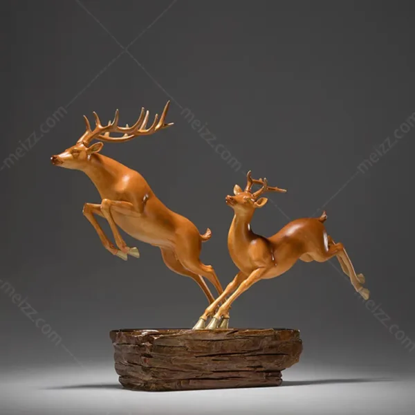 This reindeer statue indoor 