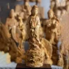 Quan Yin Wood Statue