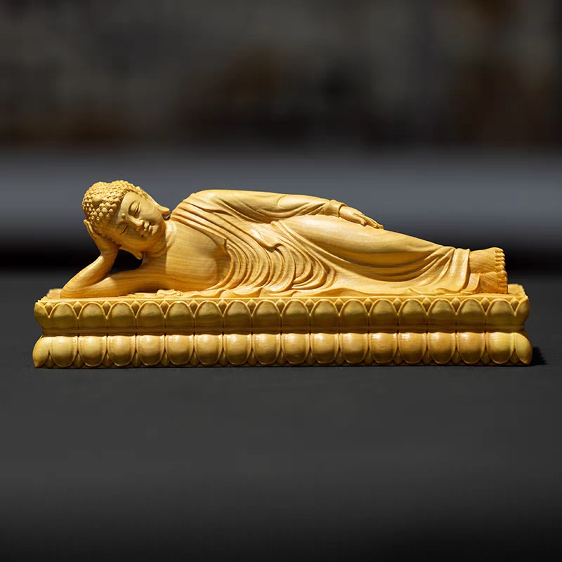 lying down buddha statue
